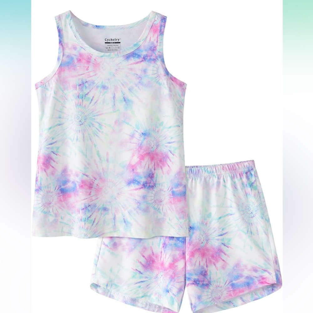 Girls 2 piece pajamas
